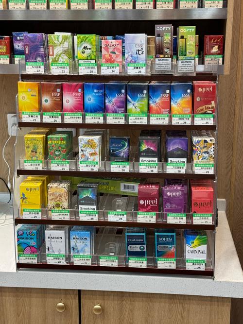 亚洲之星哈密瓜爆珠香烟，品味独特，点燃东方风情